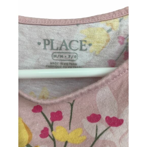 The Children’s Place Pink Floral Dress Medium 7/8 - Picture 5 of 5